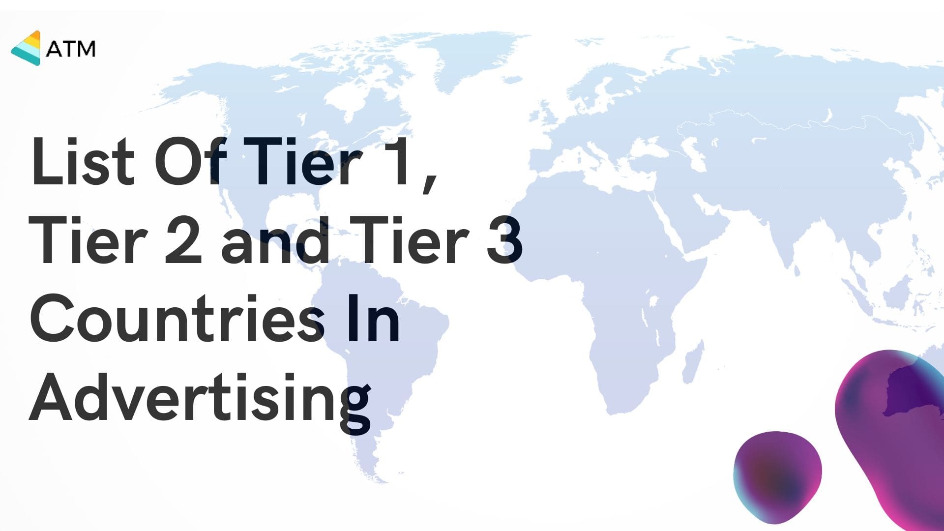 Tiers: conheça os países com maiores CPM e entenda os níveis